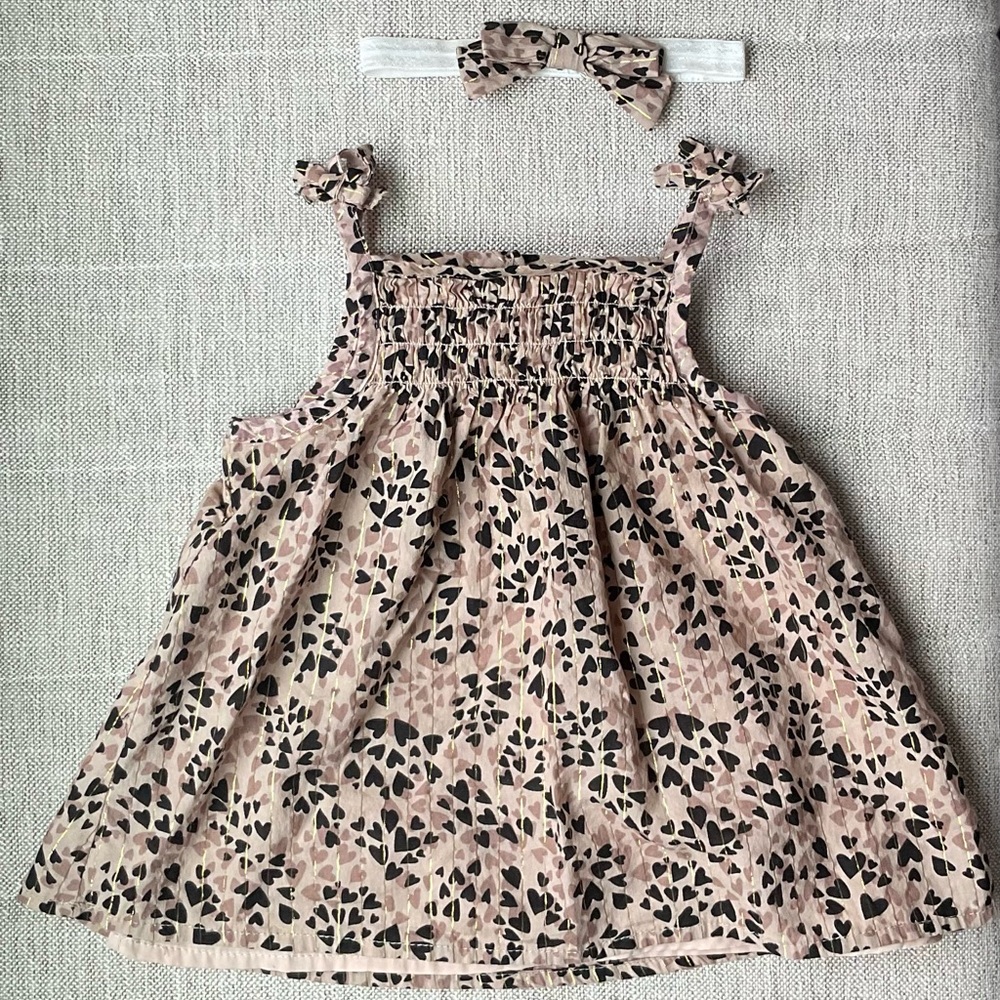Sincerely Jules Tan and Black Kids Dress